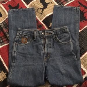 Cinch Bronze label jeans.